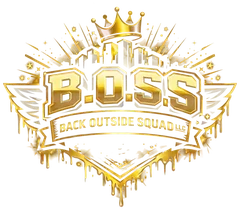 B.O.S.S. Back Outside Squad logo